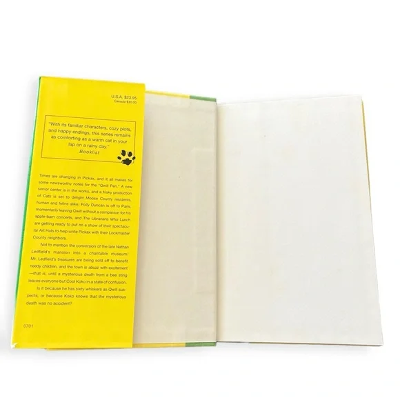 2 Books, The Cat Who Dropped A Bombshell and The Cat Who Had 60 Whiskers - Picture 15 of 16